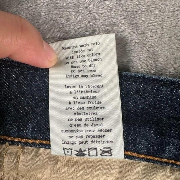 Rag & Bone Jeans Mens 32 USA - American Selvedge Denim Tempest Slim Leg Fit 2 - Picture 8 of 16